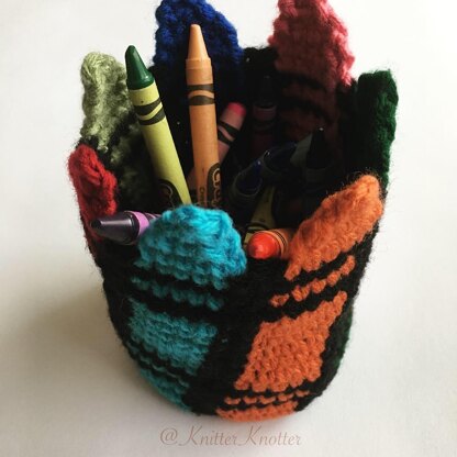 Colorful Crayon Holder
