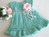 Knitting PATTERN Baby Girl Outfit Christening