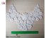 Crochet lace collar "Christmas".