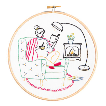 Hawthorn Handmade Wonderful Women - Unwind * Embroidery Kit