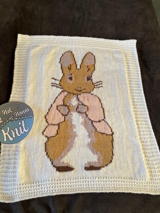 Flopsy Bunny baby blanket