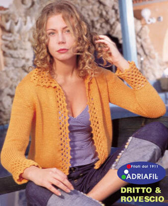 Zefiro Jacket in Adriafil Chic - Downloadable PDF