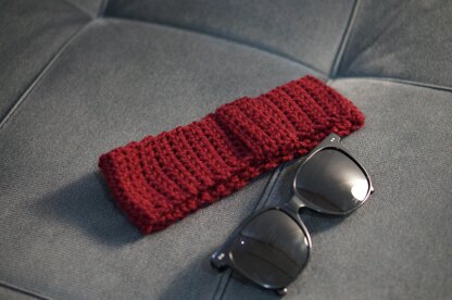 Sunglasses case crochet pattern