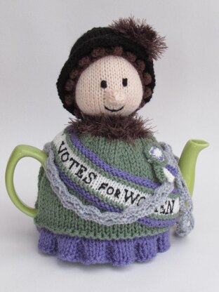 Suffragette Tea Cosy