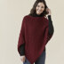 Loveland Poncho - Knitting Pattern for Women in Tahki Yarns Whistler