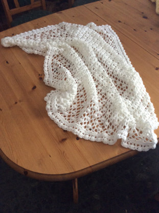 Crochet Baby Blanket in Bernat Softee Baby Solids