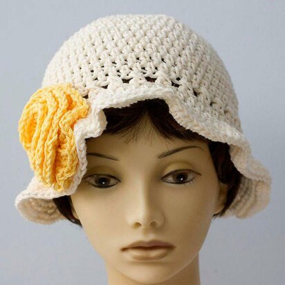 Cotton Flower Sun Hat