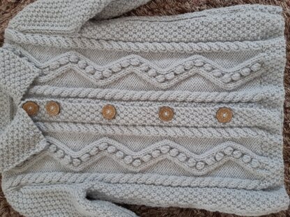 Childs Aran Coat