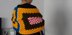 Granny square block shawl