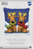 Vervaco Reindeer Twins Cushion Front Chunky Cross Stitch Kit - 40cm x 40cm