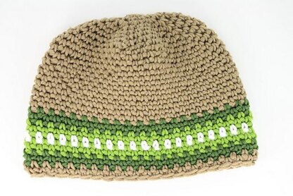 Woven Stich Crocheted Hat