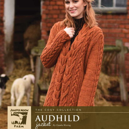 Audhild Jacket in Juniper Moon Farm Santa Cruz Organic Merino - J101-01 - Downloadable PDF