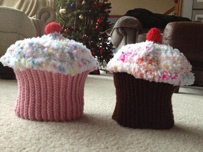 Cupcake Baby Hat