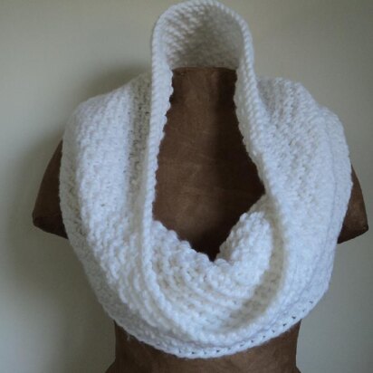 4 Chunky Neck Warmers Textured Knit Pattern