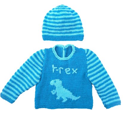 Baby T Rex Sweater