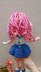 Vivian Doll, Crochet doll pattern, Amigurumi doll
