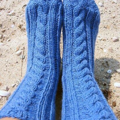 Mimi's Bed socks - knitting pattern