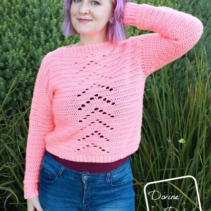 Evelyn Crop Top Sweater