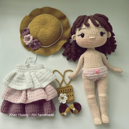 Crochet Doll Pattern: Emily The Doll