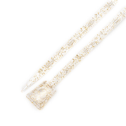 Addi Champagne Plastic Single Point Needles 35 cm 6.00mm (approx. 14" US 10)