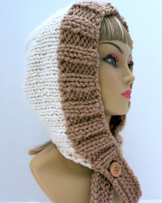 Snowfall Winter Hat with 2 Different Bands and 6 Different Styles