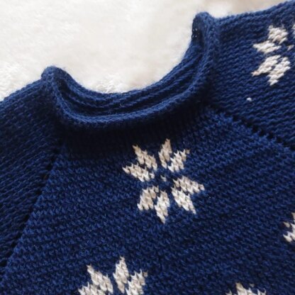 Snow spark sweater