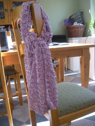 Simple lace scarf - Opium