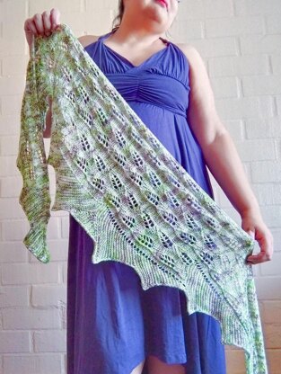 Helecho shawl