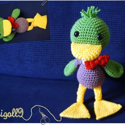 Crochet Pattern for the little Duck Paul!