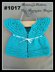 1017-TEAL Baby Sweater