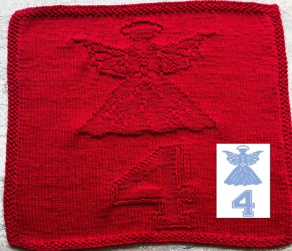 Nr. 293 – 23 – 4. Christmas Angel 89 stitches