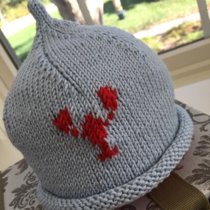 Baby Lobster Hat - knitting pattern