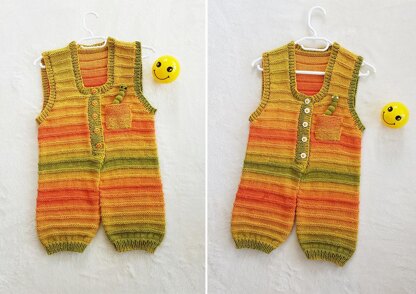 Sunshine Smiles Play suit   0-2 years