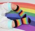 Baby Simple Rainbow Socks (Circular)