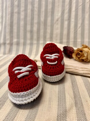 DIY baby shoes sneakers booties „Vans Oldskool“