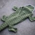 Bulky & Quick Alligator Blanket.