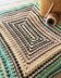 Rectangular Textured Fair Isle Afghan