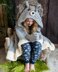 Hooded Woodland Squirrel Blanket