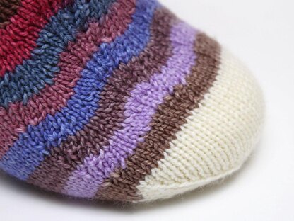 Ripple Socks - Cuff Down