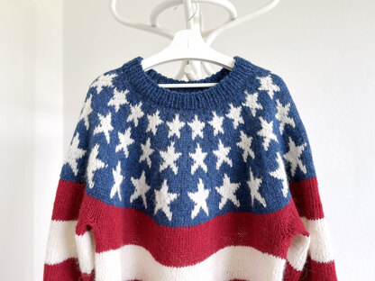 US Flag sweater