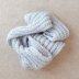 Silver Ribbed Scarf