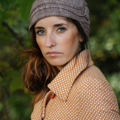 Oak Trail Cloche - knitting pattern