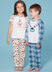 McCall's Children's/Boys'/Girls' Animal Themed Tops and Pants M7678 - Paper Pattern Size 2-3-4-5 6-