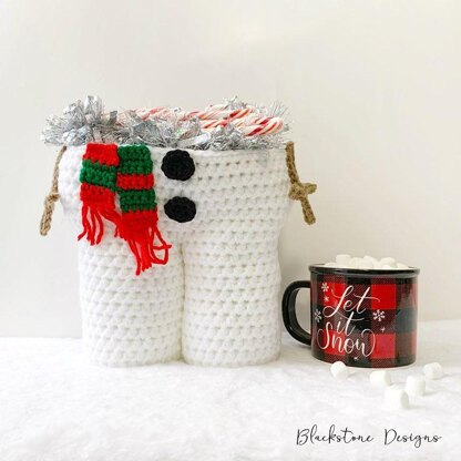 Snowman Legs Gift Basket