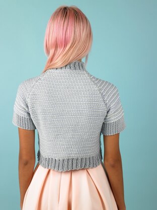 Short sleeve knitted outlet jumper