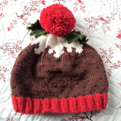 Sixpence Christmas Pudding hat