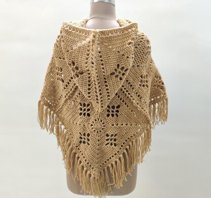 Crochet Flowertastic Poncho