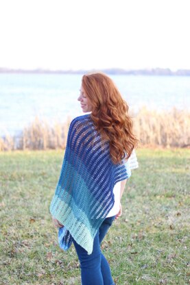 Easy Breezy Knit Poncho