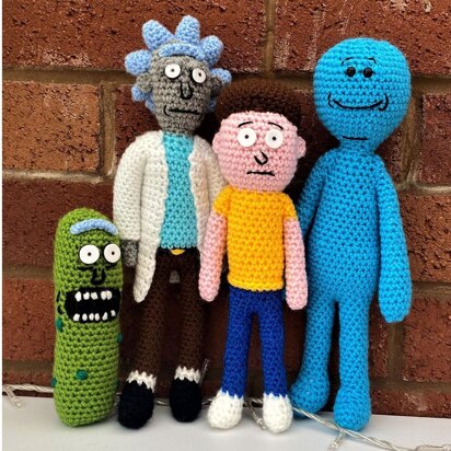 4 Rick and Morty Crochet Patterns