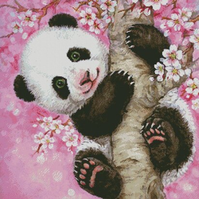 Cherry Blossom Panda - #11025-KH